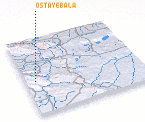 3d view of Ostā-ye Bālā