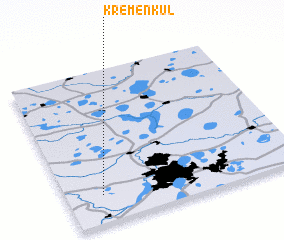 3d view of Kremenkul\