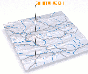 3d view of Sakhtū Kūzehī