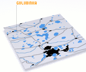 3d view of Golubinka