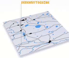 3d view of Verkhniy Toguzak