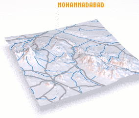 3d view of Moḩammadābād