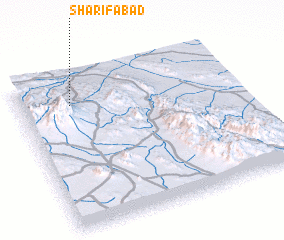 3d view of Sharīfābād