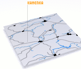 3d view of Kamenka