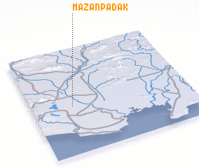 3d view of Mazan Pādak