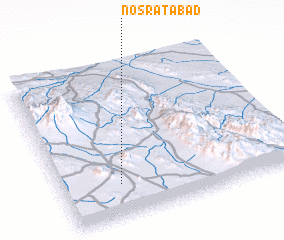 3d view of Noşratābād