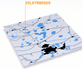 3d view of Suleymanovo