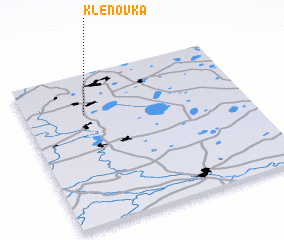3d view of Klenovka