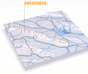 3d view of Qāderābād