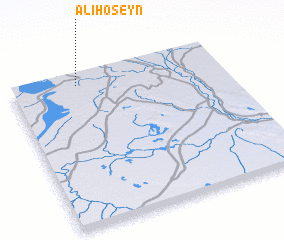 3d view of ‘Alī Ḩoseyn