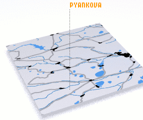 3d view of P\