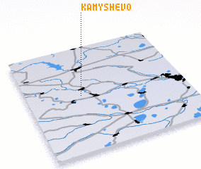 3d view of Kamyshevo