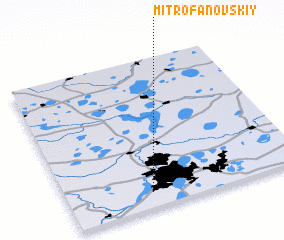 3d view of Mitrofanovskiy