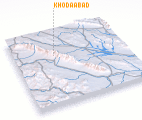 3d view of Khodāābād