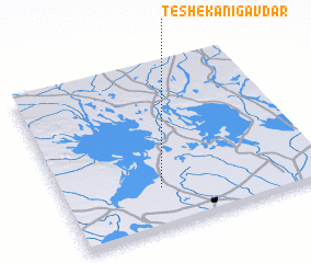 3d view of Teshekānī Gavdār