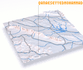 3d view of Qanā-e Seyyed Moḩammad