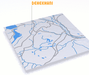 3d view of Deh-e Khānī