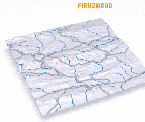 3d view of Fīrūzābād