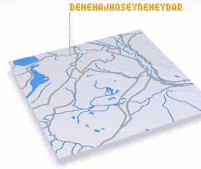 3d view of Deh-e Ḩāj Ḩoseyn-e Ḩeydar