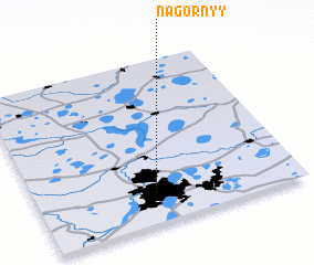 3d view of Nagornyy