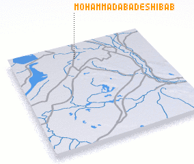 3d view of Moḩammadābād-e Shīb Āb