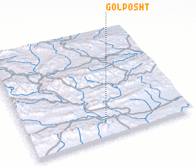 3d view of Gol Posht