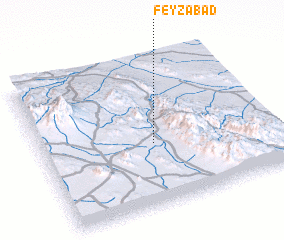 3d view of Feyẕābād