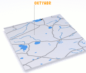 3d view of Oktyabrʼ