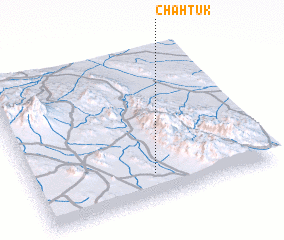 3d view of Chāh Tūk