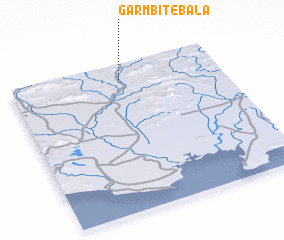 3d view of Garmbīt-e Bālā