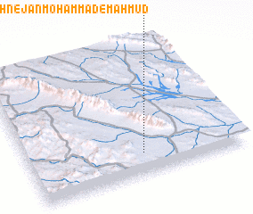 3d view of Kahn-e Jān Moḩammad-e Maḩmūd