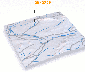 3d view of Āb Mazār