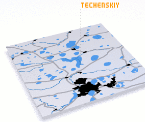 3d view of Techenskiy