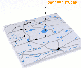 3d view of Krasnyy Oktyabr\