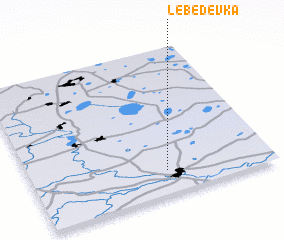 3d view of Lebedevka