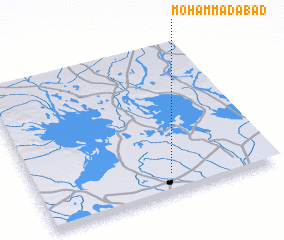 3d view of Moḩammadābād