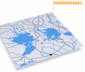 3d view of Moḩammad-e Ābīl