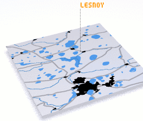 3d view of Lesnoy