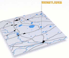 3d view of Mikhaylovka