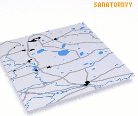 3d view of Sanatornyy