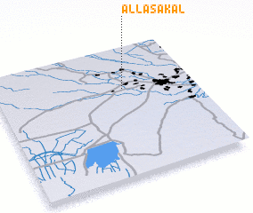 3d view of Alla-Sakal