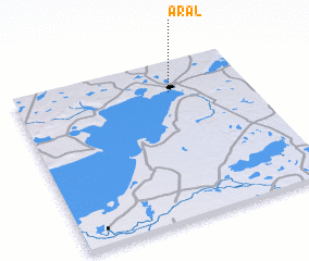 3d view of Aral