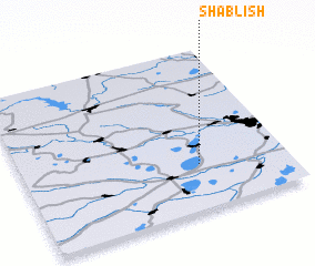 3d view of Shablish