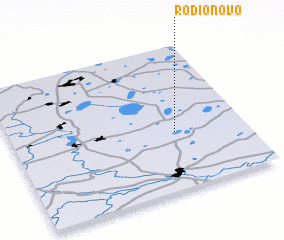 3d view of Rodionovo