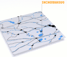 3d view of Shcherbakovo