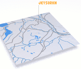 3d view of Jey Sorkh