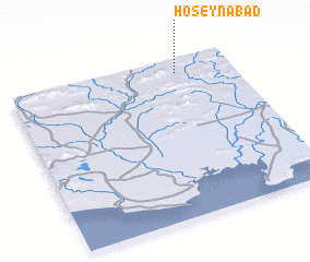 3d view of Ḩoseynābād