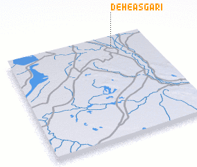 3d view of Deh-e ‘Asgarī