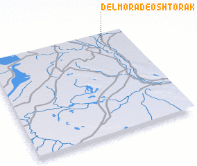 3d view of Delmorād-e Oshtorak