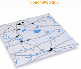 3d view of Krasnoyarskiy